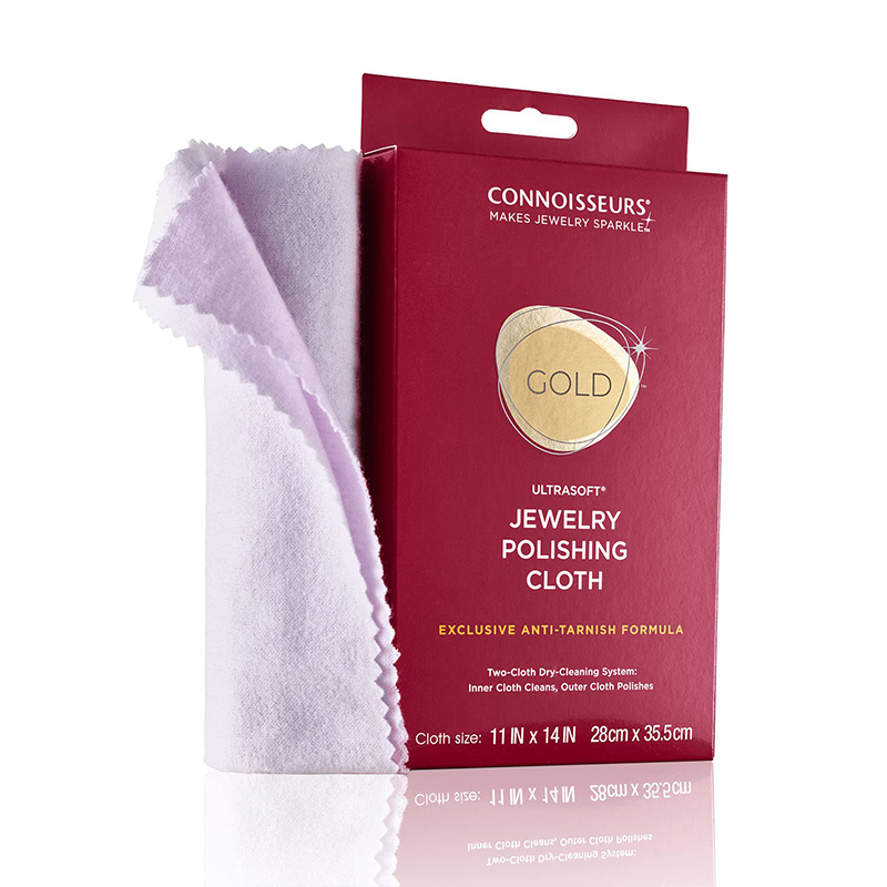 Watch Polishing Cloth - Connoisseurs Gold-Poliertuch, 28 x 35,5 cm,
