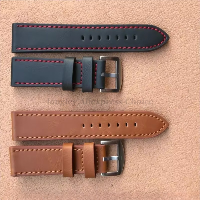 Smartwatch Vintage Watches For Women - Leder Uhrenarmband für Omega für Seiko