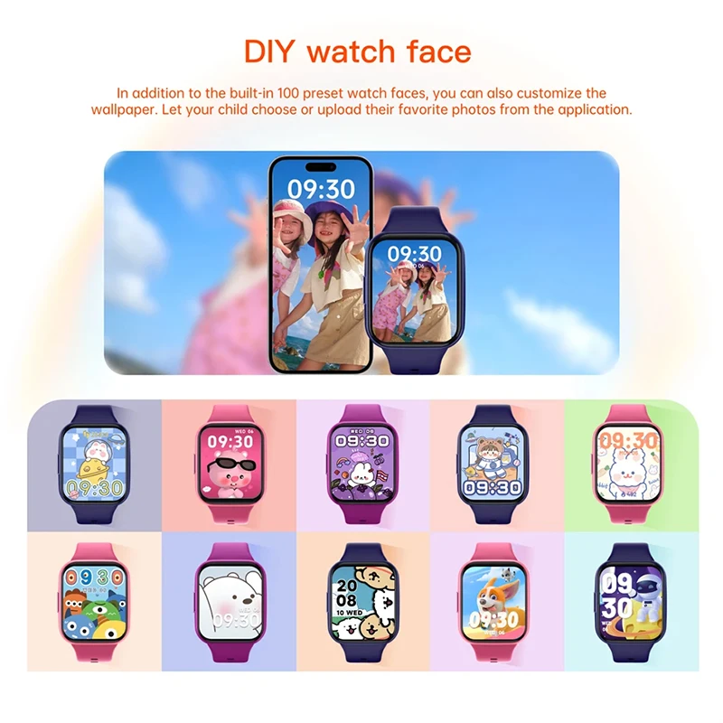 Smartwatch Watches Birthday Gift For Girls - Studenten-Smartwatches für Kinder, Jungen, Kinderuhr, pädagogische