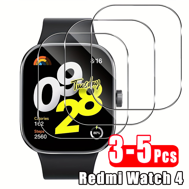 Watch Redmi - 3–5 Stück Premium gehärtetes Glas für
