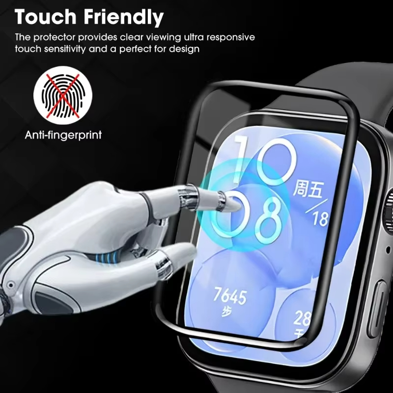 Watches Not Smartwatch - 1-5 Stück 9D gebogene Folie für