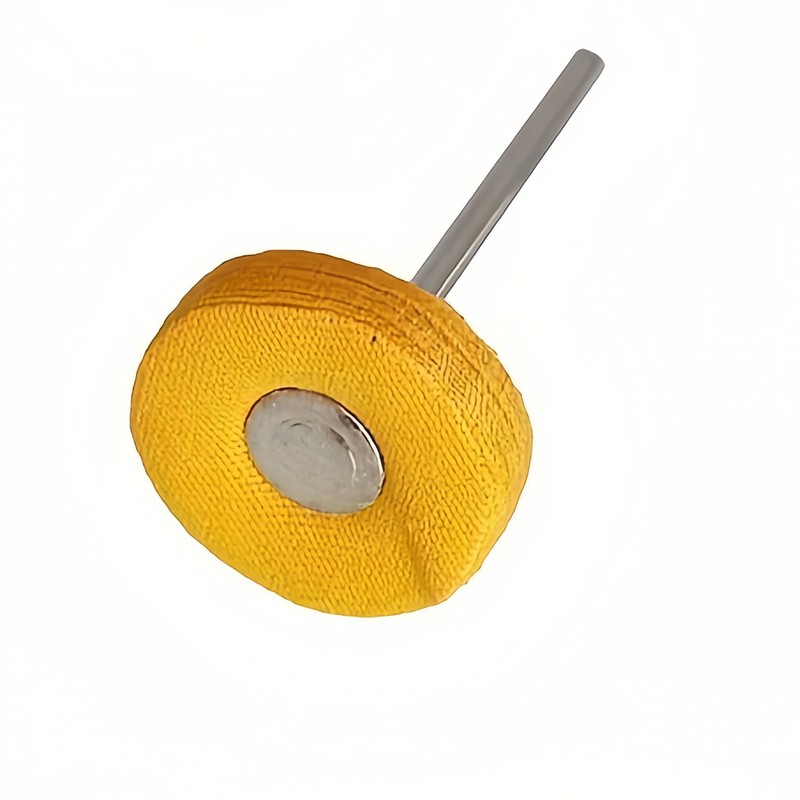 Watch Polishing Cloth - 21 Stück 3 mm gelbe Poliertücher,