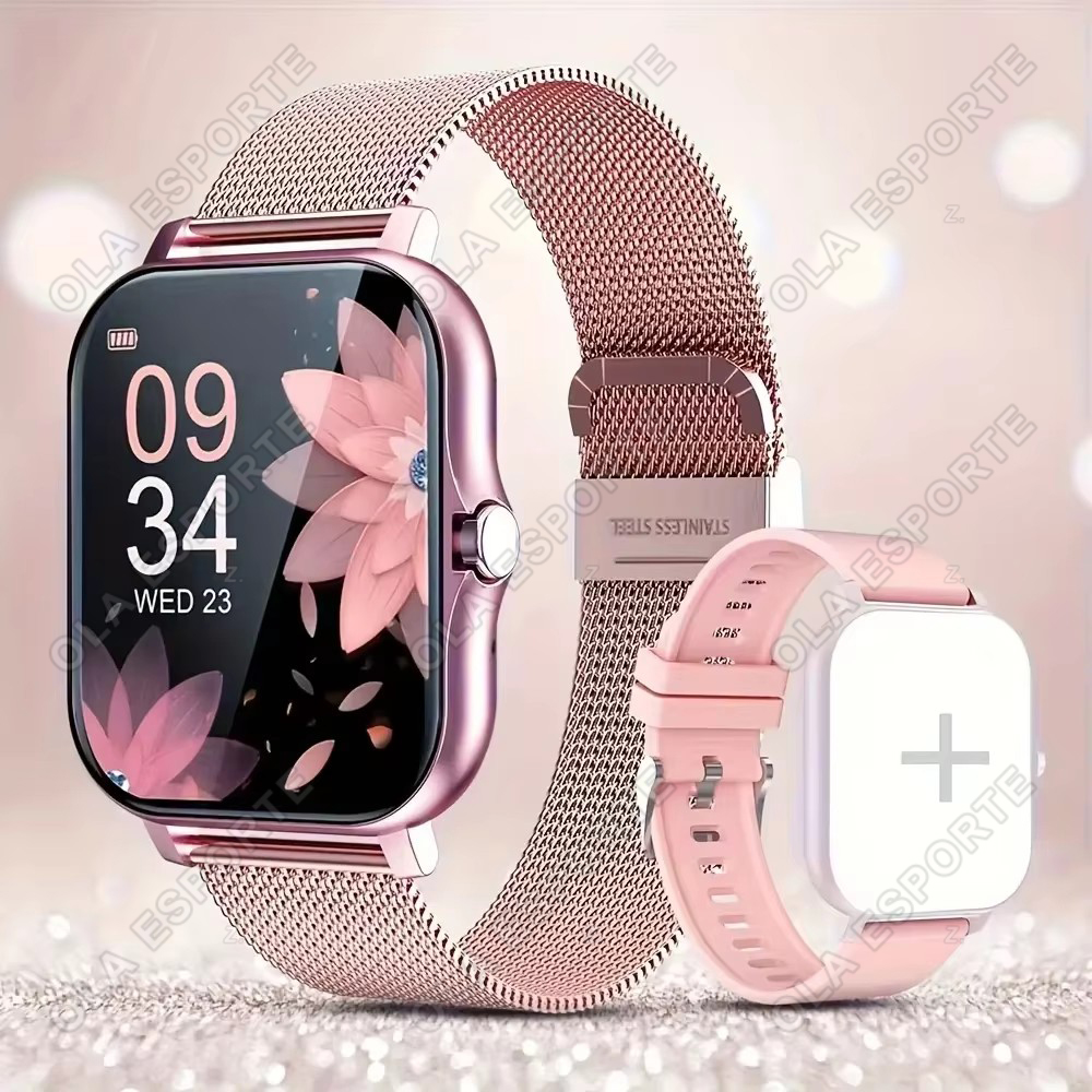 Smartwatch Square Watches For Men - 2026 Neue Bluetooth-Anruf-Smartwatch mit Informationspush für