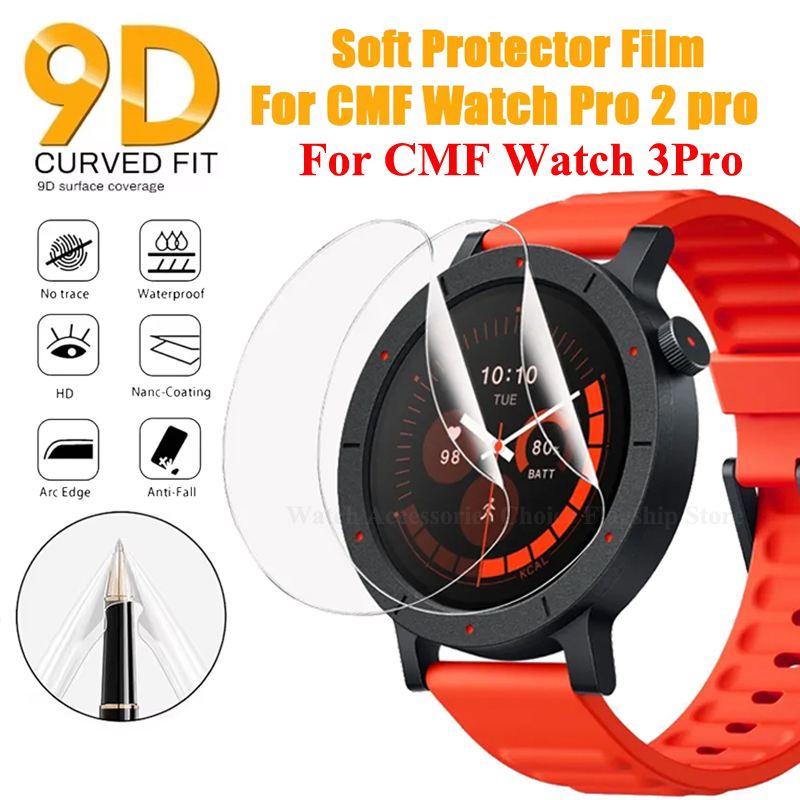 Smartwatch Nothing Watches - Hydrogel-Folie für CMF Watch 3 Pro,