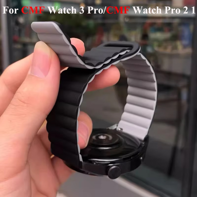 Smartwatch Nothing Watches - 22 mm magnetisches Silikonband für CMF