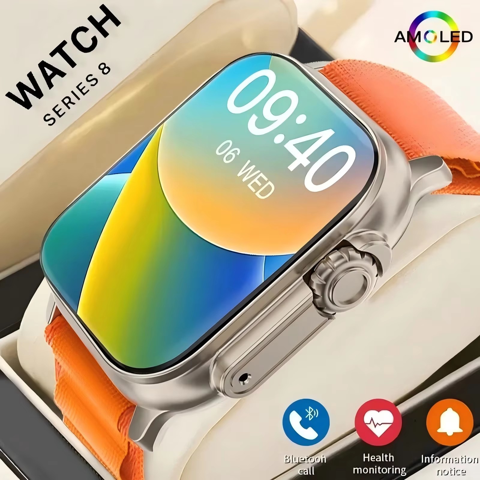 Smartwatch Square Watches For Men - Original T900 Ultra 2 Smart Uhr