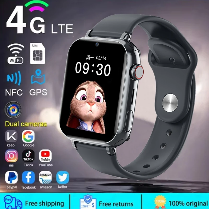 Smartwatch Watches Gift For Girls - 2025 Smartwatch für Kinder, LBS-Standort, SOS-Telefonanruf,