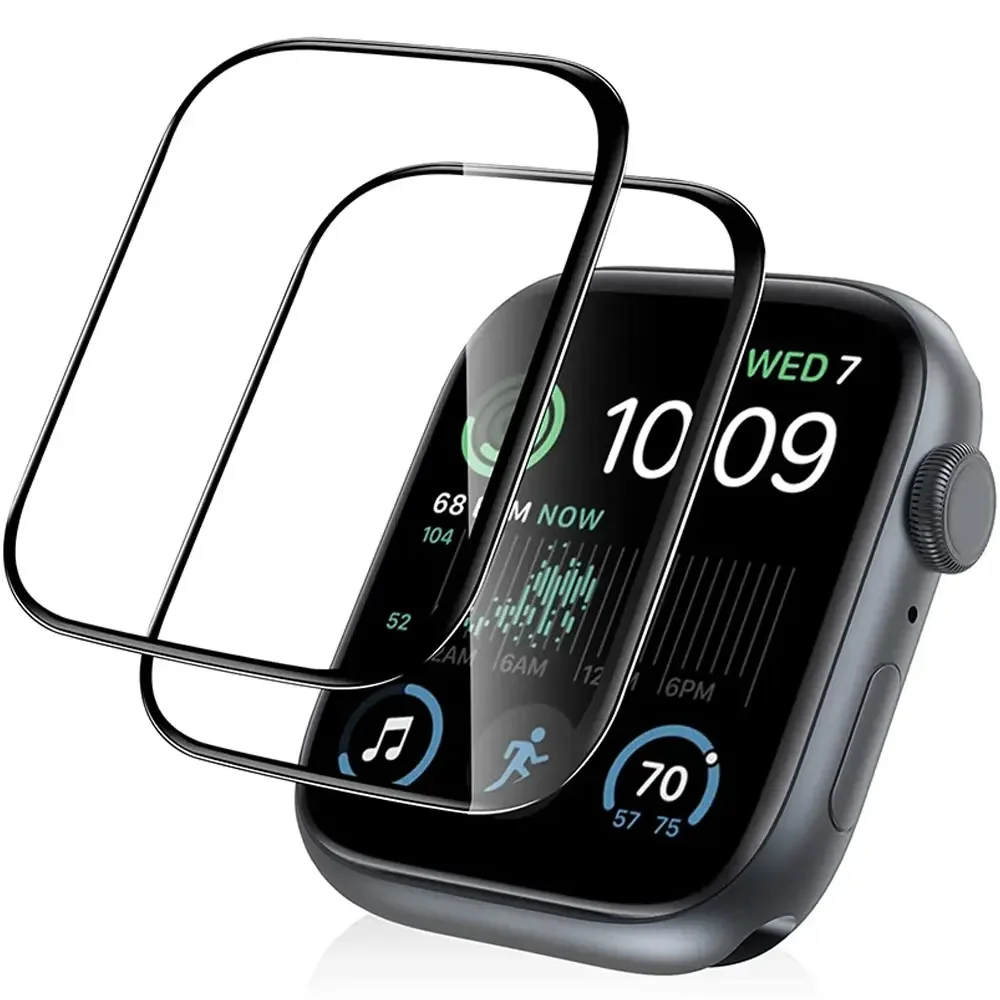 Watches Not Smartwatch - Vollständig gebogener Displayschutz für Apple Watch