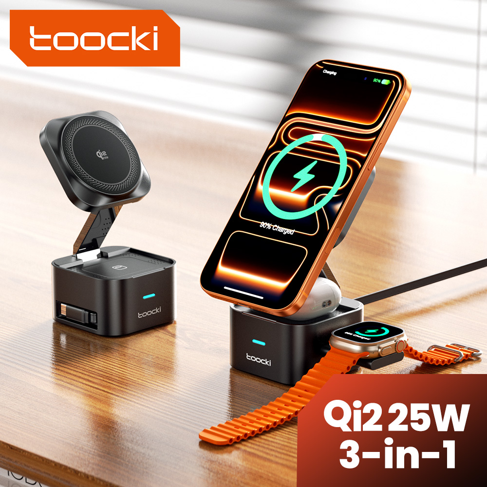 Smartwatch Apple Watch - Toocki QI2.2 25W Kabelloses Ladegerät für