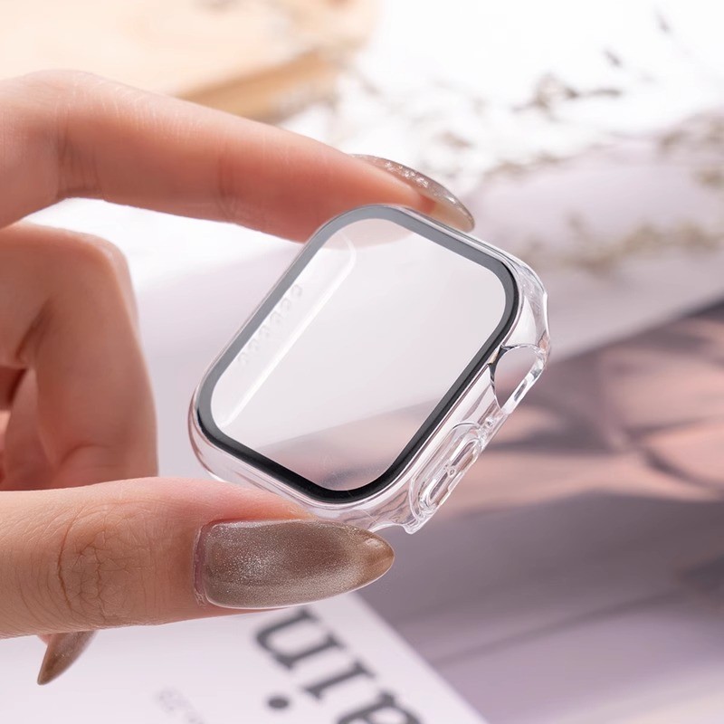 Watches Not Smartwatch - 3er-Pack Glas + Abdeckung für Apple