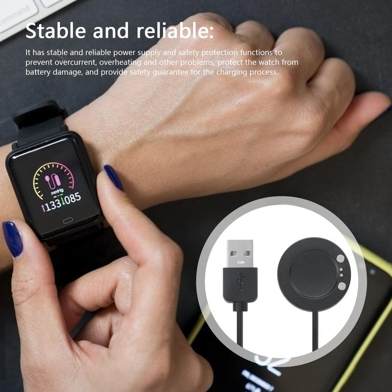 Watch X7 - Smartwatch Dock Ladegerät Stehen Adapter USB