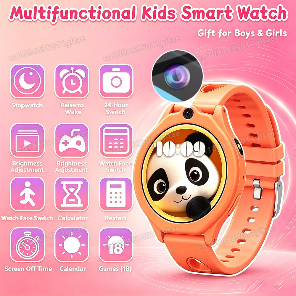 Smartwatch Watches Gift For Boys On Birthday - 2026 Neue Smartwatch für Kinder HD-Touchscreen-Kamera
