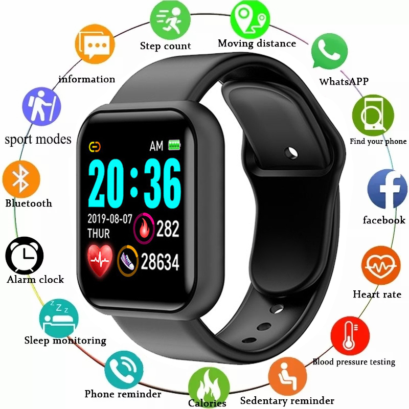 Y68 Smart Uhr Männer Frauen He – Watch Smart Y68 Bewertung und Preis