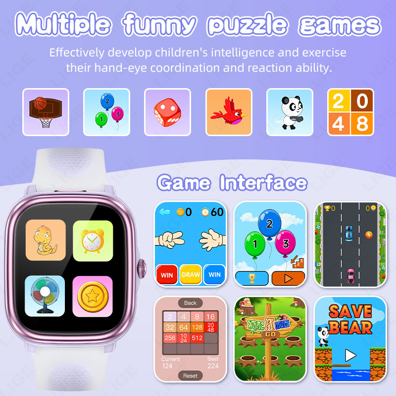LIGE Kinder Smartwatch 1,83 Zo – Smartwatch Watches Gift For Girls Bewertung und Preis