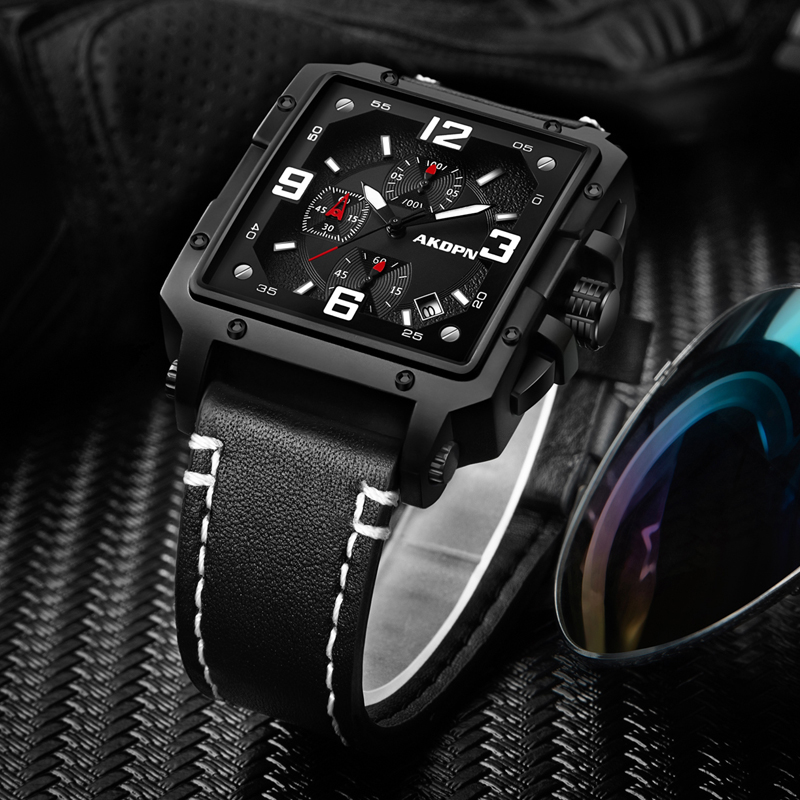 Herrenuhr Original-Design Quar – Smartwatch Square Watches For Men Bewertung und Preis