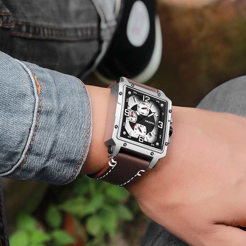 Herrenuhr Original-Design Quar – Smartwatch Square Watches For Men Bewertung und Preis