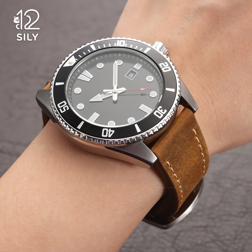 20/22mm Kalbsleder-Uhrenarmban – Smartwatch Vintage Watches For Women Bewertung und Preis
