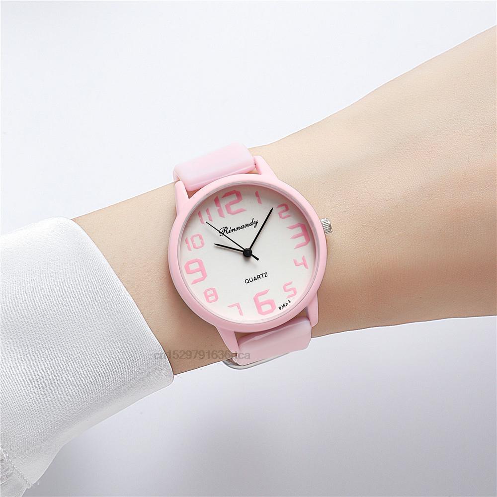Frauen Mode Silikon Uhren Set  – Minimalist Thin Watch Bewertung und Preis
