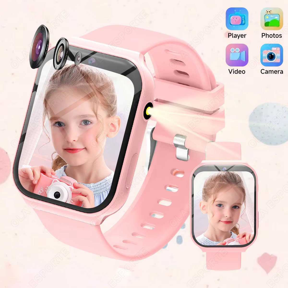 2025 Neue Smartwatch für Kinde – Smartwatch Watches Birthday Gift For Girls Bewertung und Preis