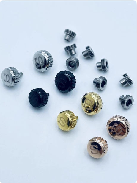 Edelstahl-Uhrenkrone für NH35- – Watch Crown Pusher Bewertung und Preis