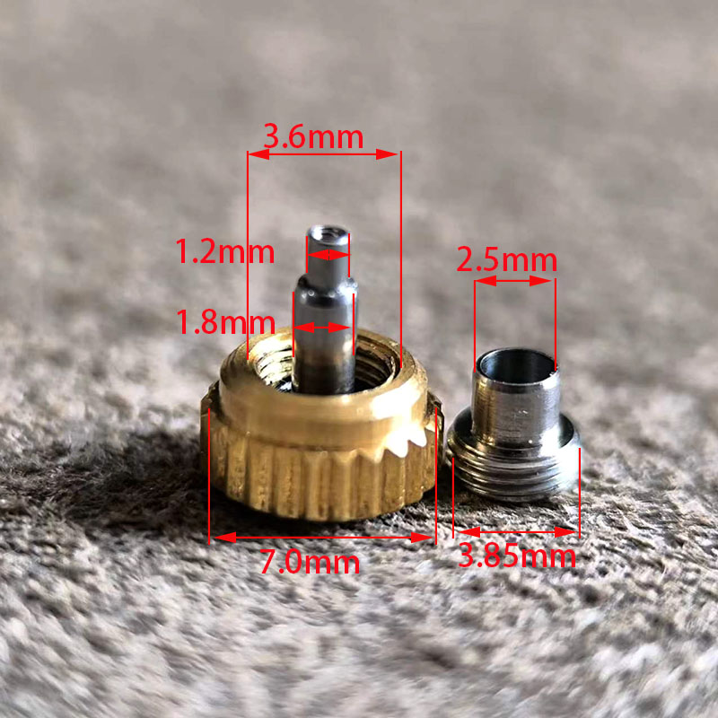 Uhrenzubehör für Tudor 7,0mm/6 – Watch Crown Pusher Bewertung und Preis
