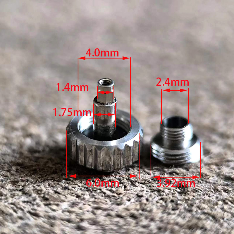 Uhrenzubehör für Tudor 7,0mm/6 – Watch Crown Pusher Bewertung und Preis