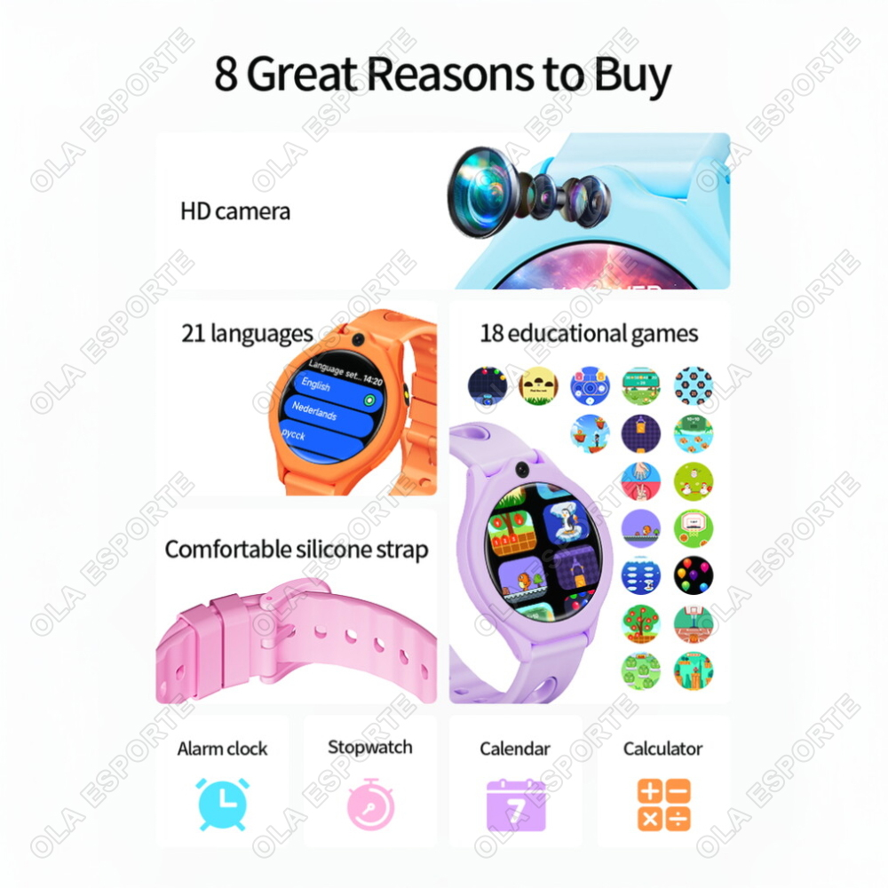 Neue Smartwatch für Kinder HD- – Smartwatch Watches Gift For Boys On Birthday Bewertung und Preis