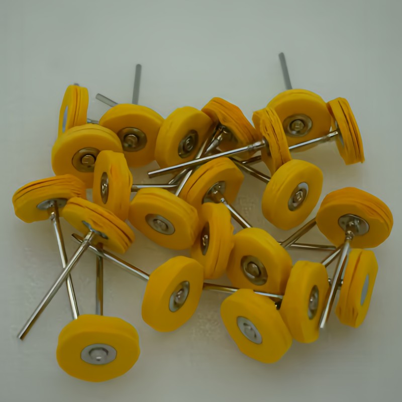 66 Stück 3 mm gelbe Poliertüch – Watch Polishing Cloth Bewertung und Preis