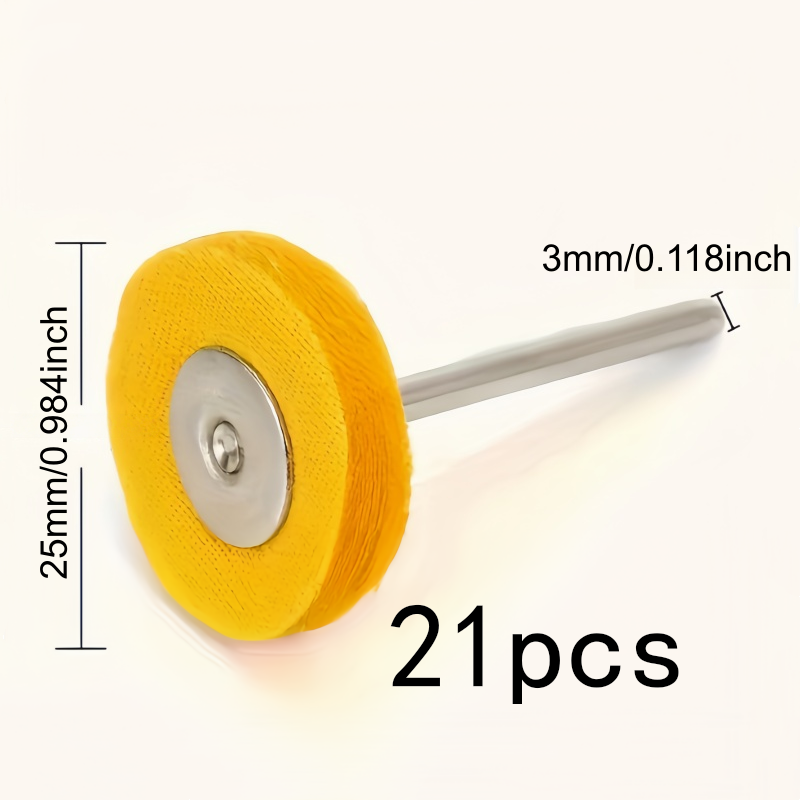 21 Stück 3 mm gelbe Poliertüch – Watch Polishing Cloth Bewertung und Preis