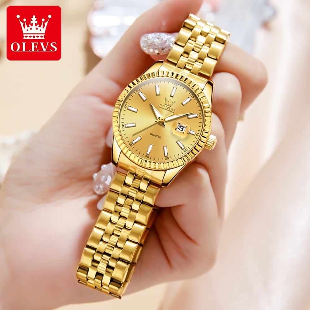 Olevs Quarz Damen uhr wasserdi – Minimalist Thin Watch Bewertung und Preis