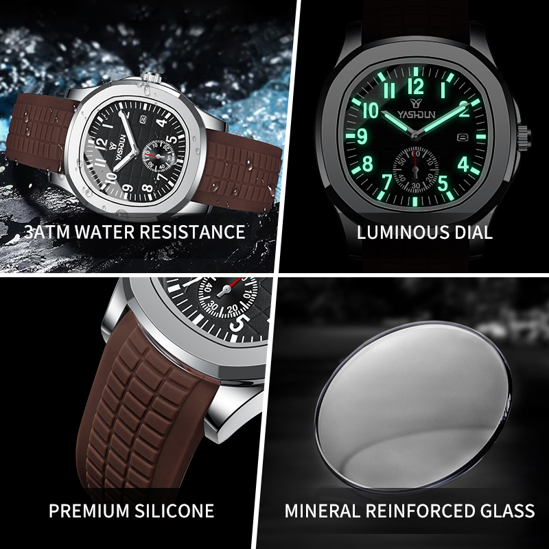 Marken-Sportuhren für Herren,  – Smartwatch Square Watches For Men Bewertung und Preis