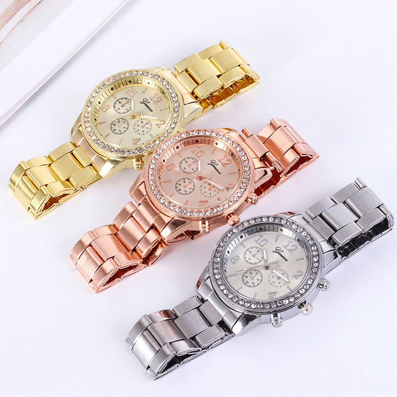 Gold Damenuhr Genf Klassische  – Minimalist Thin Watch Bewertung und Preis