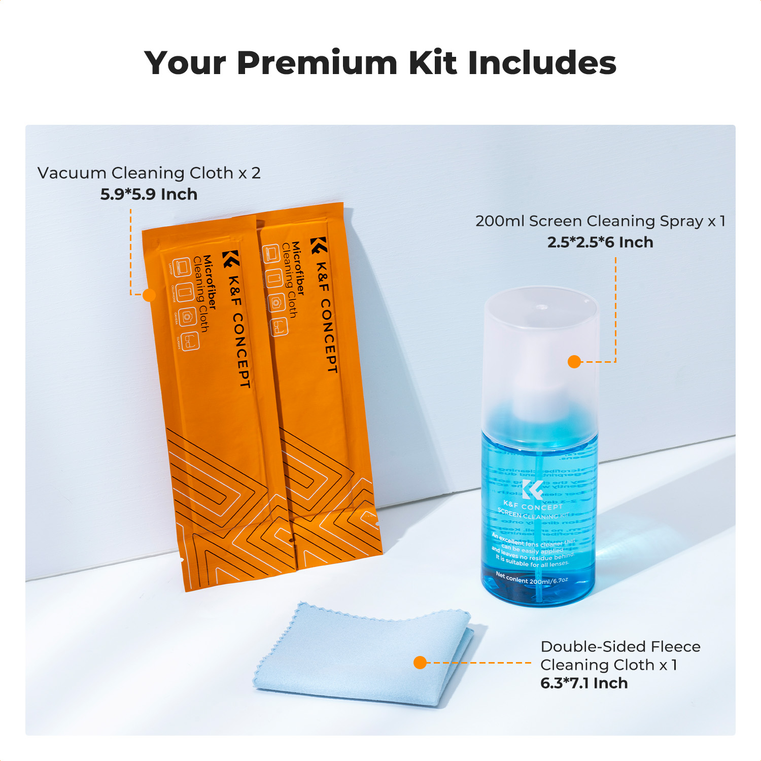 K&F CONCEPT 200ML Bildschirmre – Watch Polishing Cloth Bewertung und Preis