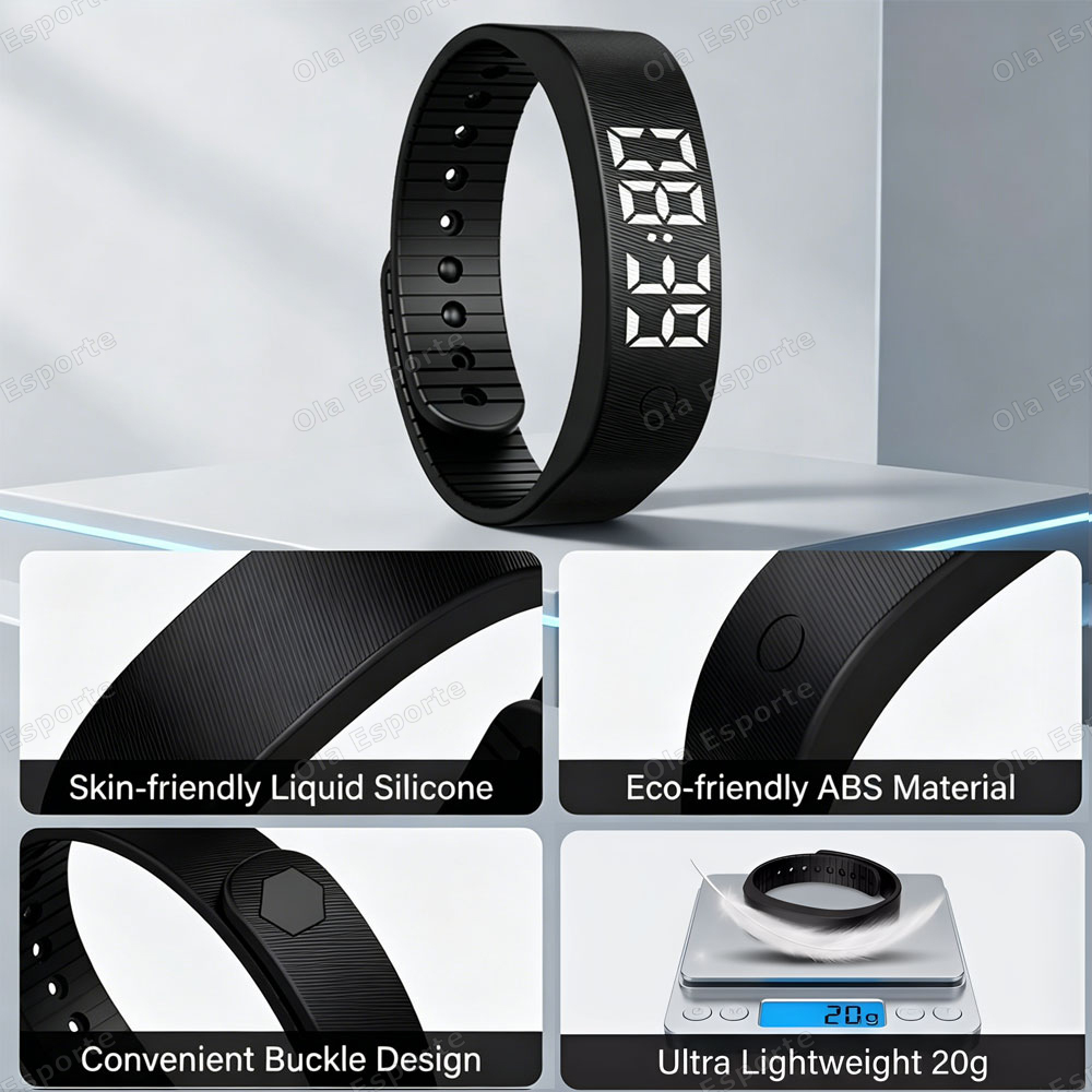Vibrierender Wecker für Tiefsc – Smartwatch Square Watches For Men Bewertung und Preis