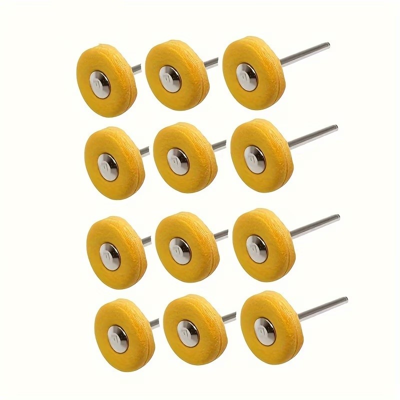 57 Stück 3 mm gelbe Poliertüch – Watch Polishing Cloth Bewertung und Preis