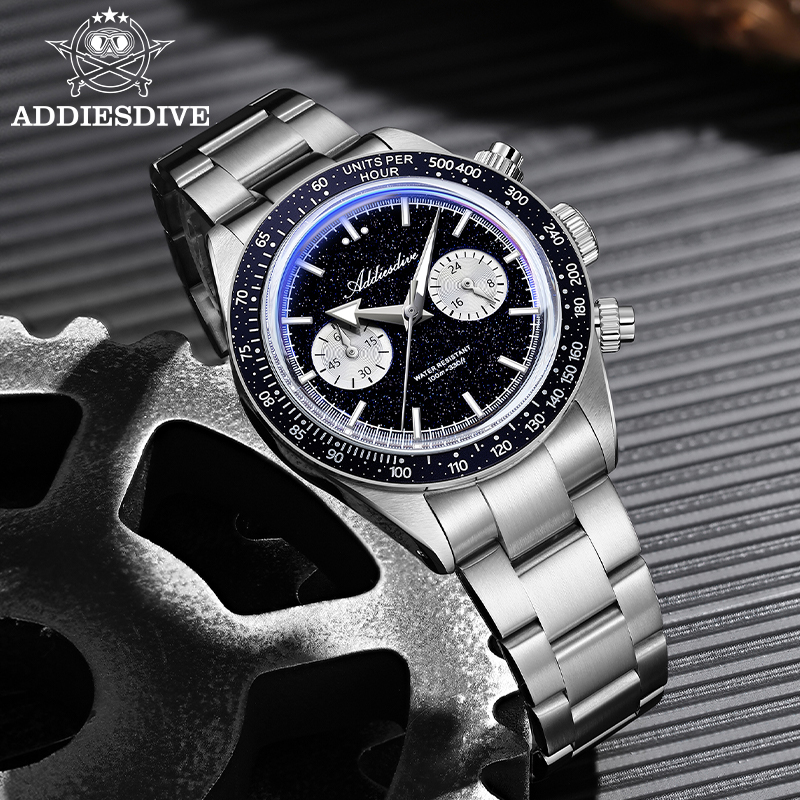 ADDIESDIVE Quarzuhren für Herr – Watch Crown Pusher Bewertung und Preis