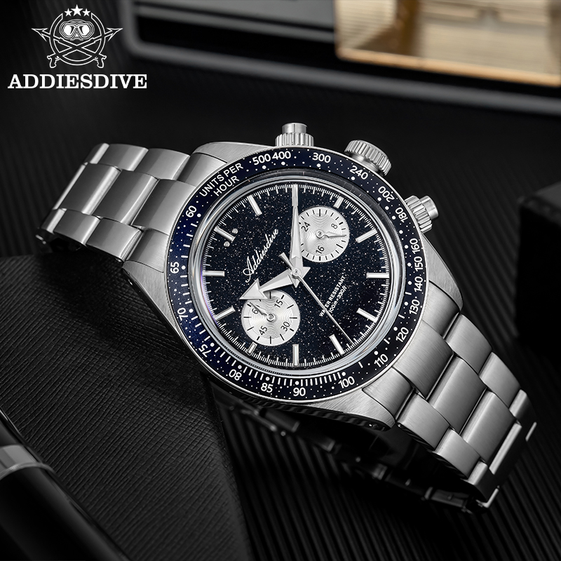 ADDIESDIVE Quarzuhren für Herr – Watch Crown Pusher Bewertung und Preis