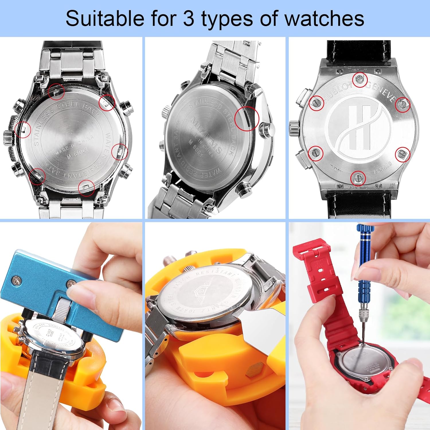 32 stücke Uhr Batterie Ersatz  – Spring Bar Tool Bewertung und Preis
