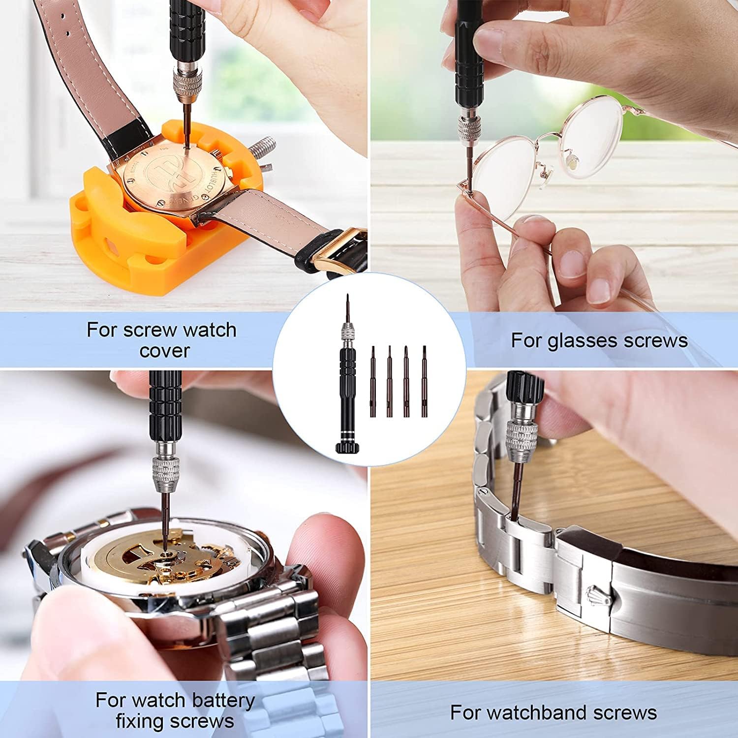 32 stücke Uhr Batterie Ersatz  – Spring Bar Tool Bewertung und Preis