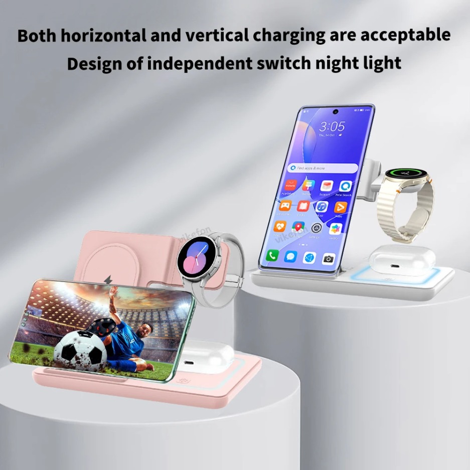 3-in-1 Faltbare Kabellose Lade – Smartwatch Apple Watch Bewertung und Preis