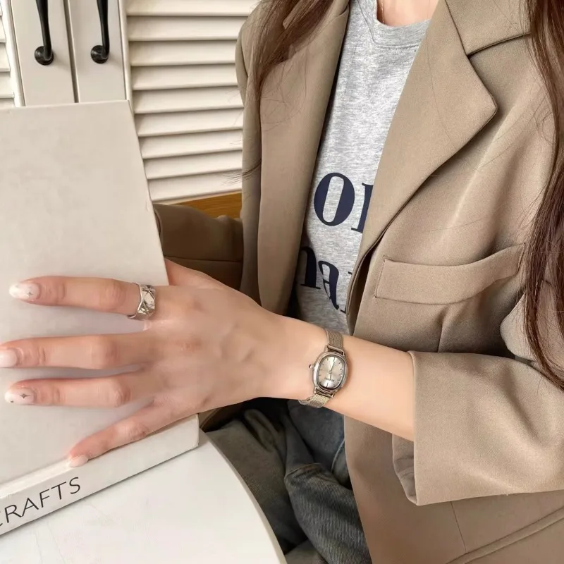 Kleine Oval Zifferblatt Grüne  – Minimalist Thin Watch Bewertung und Preis