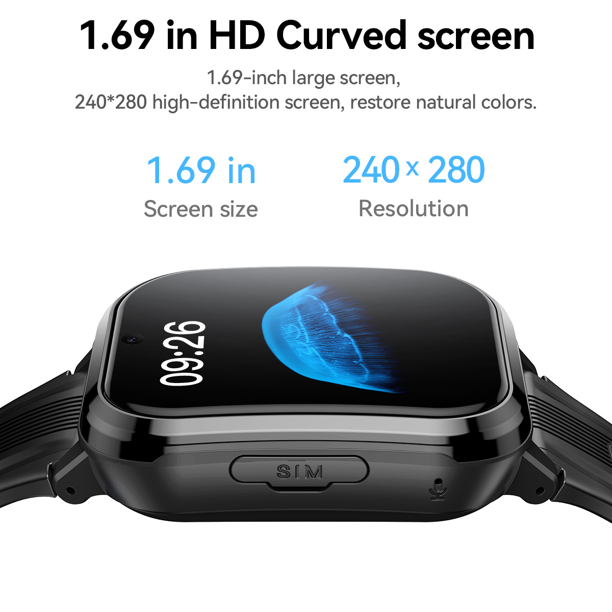 HOCO Y108 1,69 Zoll HD LCD Geb – Smartwatch Watches Boys Bewertung und Preis