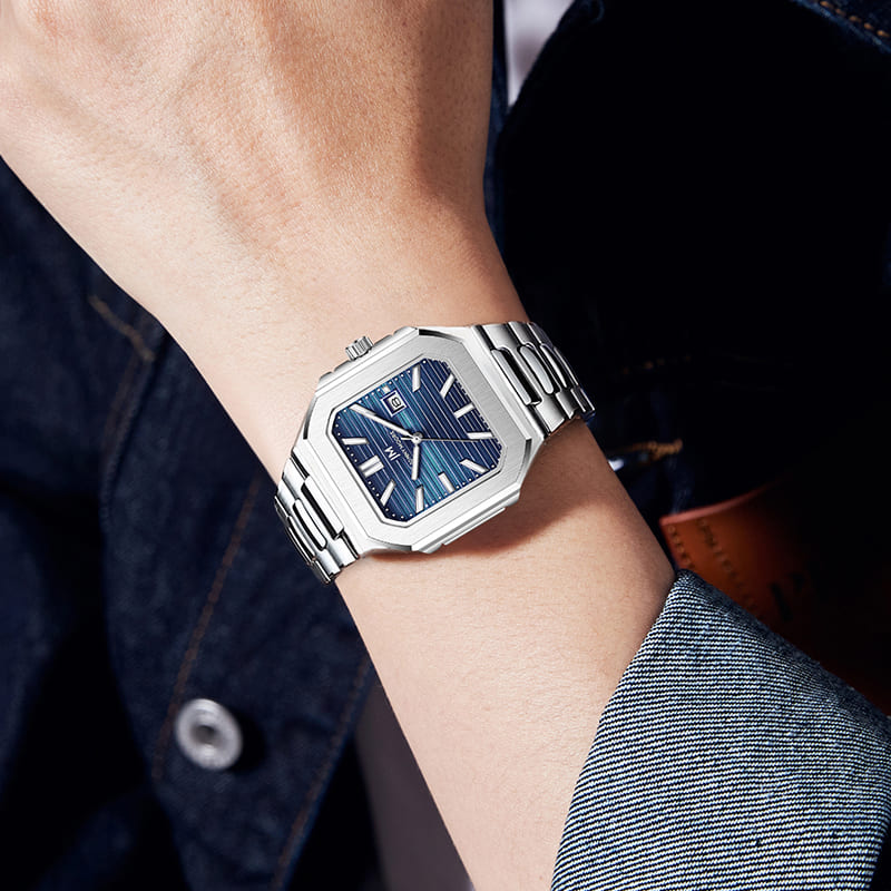 JONNY MOORE K1050 Mode Luxus S – Smartwatch Square Watches For Men Bewertung und Preis